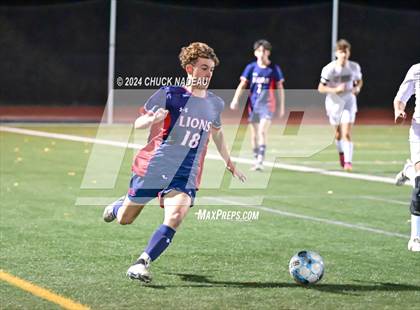 Thumbnail 1 in East Greenwich vs. Lincoln ( RIIL State Division 2 Semifinal ) photogallery.