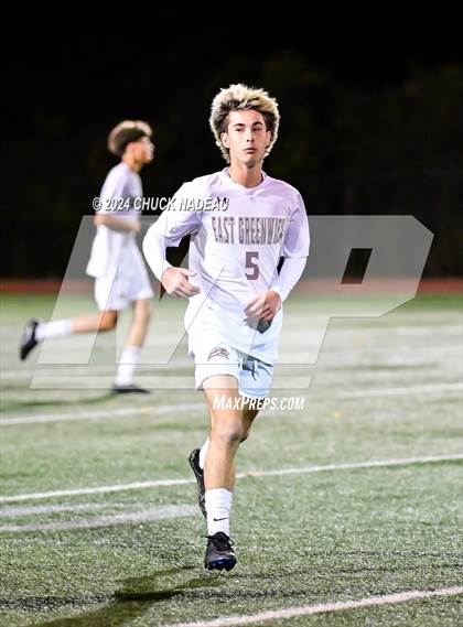 Thumbnail 1 in East Greenwich vs. Lincoln ( RIIL State Division 2 Semifinal ) photogallery.