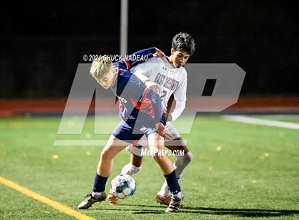 Thumbnail 3 in East Greenwich vs. Lincoln ( RIIL State Division 2 Semifinal ) photogallery.