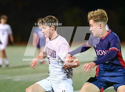 Thumbnail 3 in East Greenwich vs. Lincoln ( RIIL State Division 2 Semifinal ) photogallery.