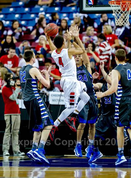 Thumbnail 1 in Rocklin vs. Antelope (CIF SJS D2 Semifinal) photogallery.
