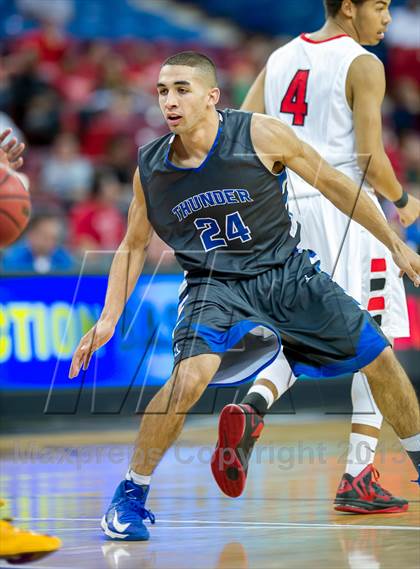 Thumbnail 2 in Rocklin vs. Antelope (CIF SJS D2 Semifinal) photogallery.