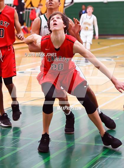 Thumbnail 3 in Liberty vs. Greenway (Sunnyslope Hoopsgiving Tournament)  photogallery.