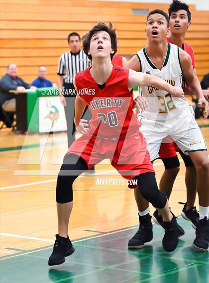 Thumbnail 3 in Liberty vs. Greenway (Sunnyslope Hoopsgiving Tournament)  photogallery.