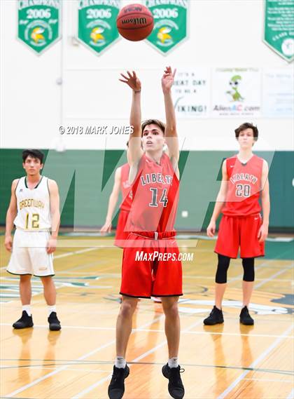 Thumbnail 1 in Liberty vs. Greenway (Sunnyslope Hoopsgiving Tournament)  photogallery.