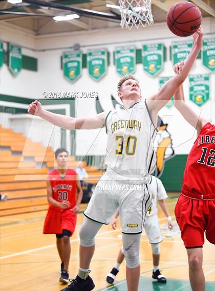 Thumbnail 1 in Liberty vs. Greenway (Sunnyslope Hoopsgiving Tournament)  photogallery.