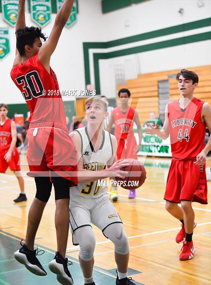 Thumbnail 1 in Liberty vs. Greenway (Sunnyslope Hoopsgiving Tournament)  photogallery.