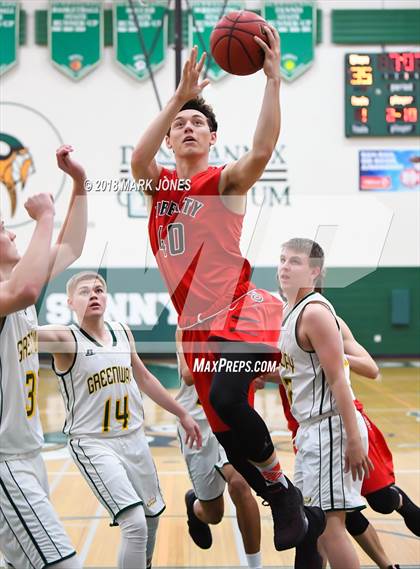 Thumbnail 3 in Liberty vs. Greenway (Sunnyslope Hoopsgiving Tournament)  photogallery.