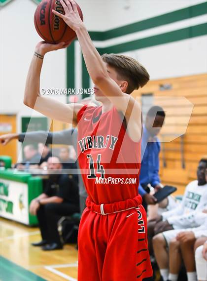 Thumbnail 3 in Liberty vs. Greenway (Sunnyslope Hoopsgiving Tournament)  photogallery.