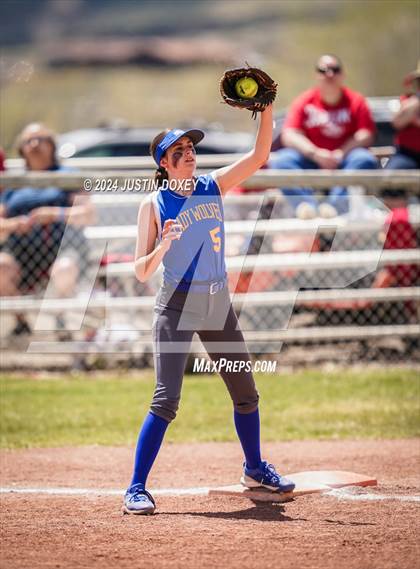 Thumbnail 3 in Coleville vs. Carlin (NIAA Class 1A Northern Playoff Championship) photogallery.
