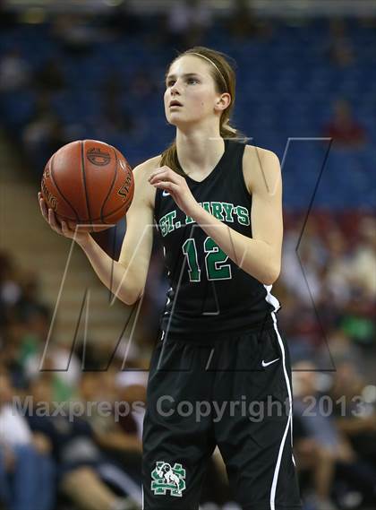 Thumbnail 3 in St. Mary's vs. Bishop O'Dowd (CIF NorCal Regional Open Division Final) photogallery.