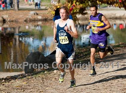 Thumbnail 2 in CIF State Cross Country Championships (Boys Division V) photogallery.