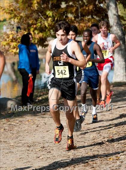 Thumbnail 1 in CIF State Cross Country Championships (Boys Division V) photogallery.