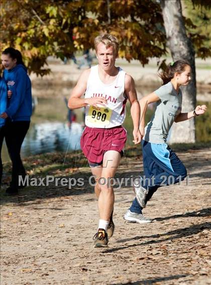 Thumbnail 1 in CIF State Cross Country Championships (Boys Division V) photogallery.