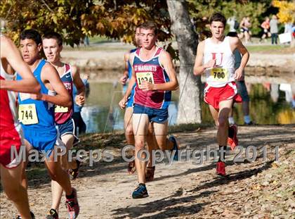 Thumbnail 1 in CIF State Cross Country Championships (Boys Division V) photogallery.