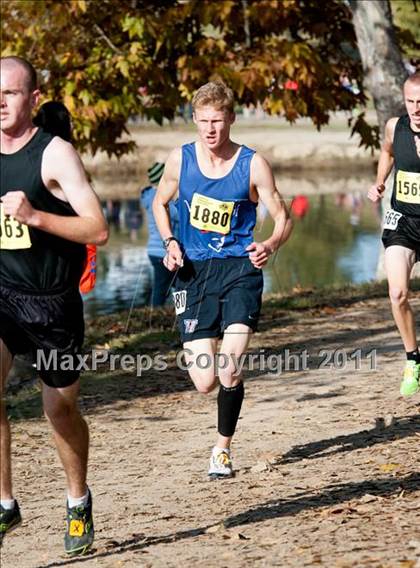Thumbnail 3 in CIF State Cross Country Championships (Boys Division V) photogallery.