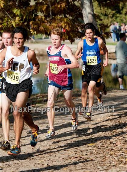 Thumbnail 3 in CIF State Cross Country Championships (Boys Division V) photogallery.