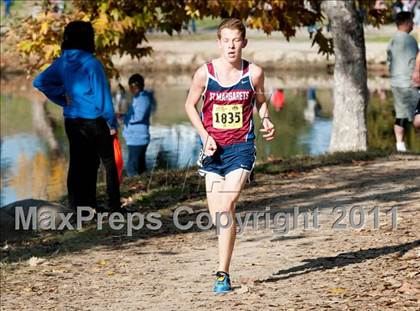 Thumbnail 1 in CIF State Cross Country Championships (Boys Division V) photogallery.