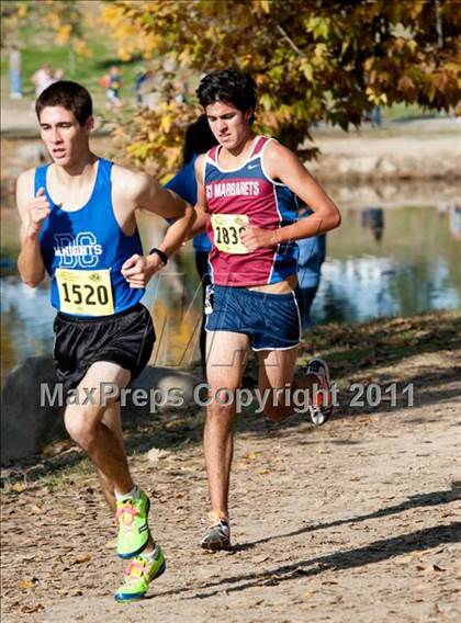 Thumbnail 3 in CIF State Cross Country Championships (Boys Division V) photogallery.