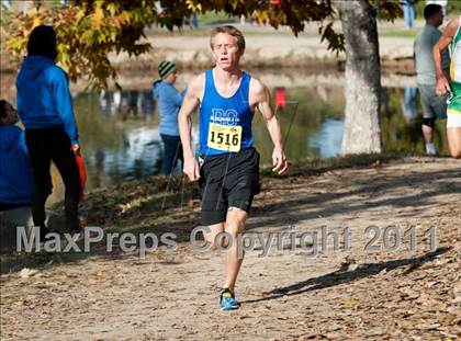 Thumbnail 3 in CIF State Cross Country Championships (Boys Division V) photogallery.