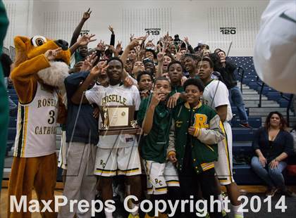 Thumbnail 2 in Roselle Catholic vs St. Anthony (NJSIAA Non-Public B Final) photogallery.