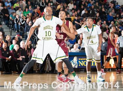 Thumbnail 2 in Roselle Catholic vs St. Anthony (NJSIAA Non-Public B Final) photogallery.