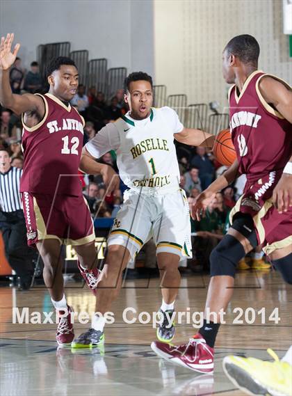 Thumbnail 2 in Roselle Catholic vs St. Anthony (NJSIAA Non-Public B Final) photogallery.