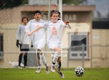 Thumbnail 3 in Poly vs Patriot (Norte Vista Varsity Tournament) photogallery.
