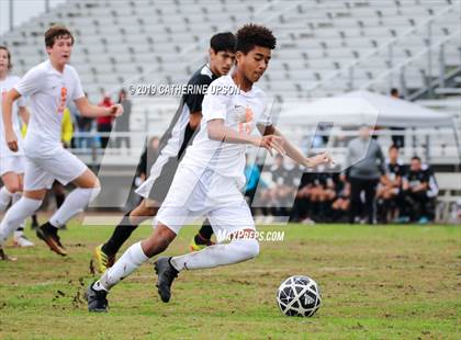 Thumbnail 2 in Poly vs Patriot (Norte Vista Varsity Tournament) photogallery.