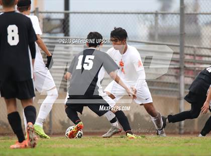 Thumbnail 2 in Poly vs Patriot (Norte Vista Varsity Tournament) photogallery.