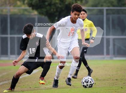 Thumbnail 2 in Poly vs Patriot (Norte Vista Varsity Tournament) photogallery.