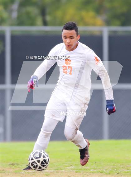 Thumbnail 2 in Poly vs Patriot (Norte Vista Varsity Tournament) photogallery.