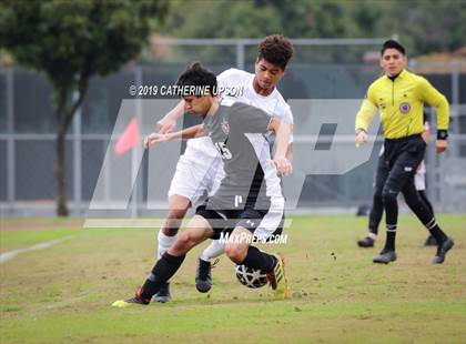 Thumbnail 2 in Poly vs Patriot (Norte Vista Varsity Tournament) photogallery.