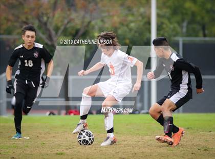 Thumbnail 3 in Poly vs Patriot (Norte Vista Varsity Tournament) photogallery.