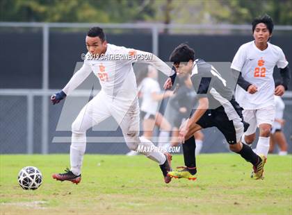Thumbnail 2 in Poly vs Patriot (Norte Vista Varsity Tournament) photogallery.