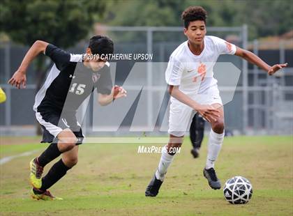 Thumbnail 3 in Poly vs Patriot (Norte Vista Varsity Tournament) photogallery.