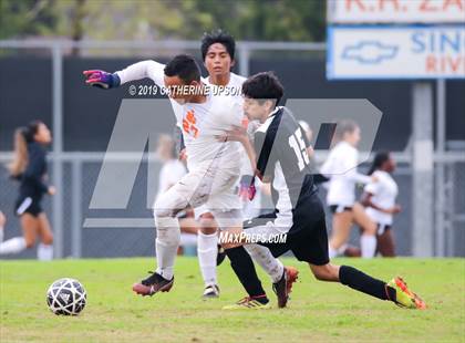 Thumbnail 1 in Poly vs Patriot (Norte Vista Varsity Tournament) photogallery.