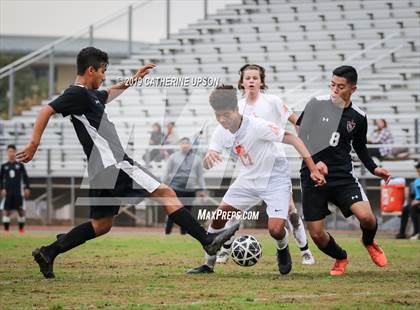 Thumbnail 2 in Poly vs Patriot (Norte Vista Varsity Tournament) photogallery.