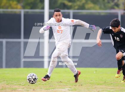 Thumbnail 3 in Poly vs Patriot (Norte Vista Varsity Tournament) photogallery.