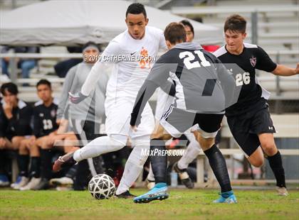 Thumbnail 2 in Poly vs Patriot (Norte Vista Varsity Tournament) photogallery.