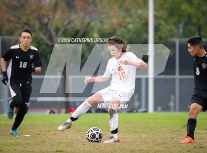 Thumbnail 2 in Poly vs Patriot (Norte Vista Varsity Tournament) photogallery.