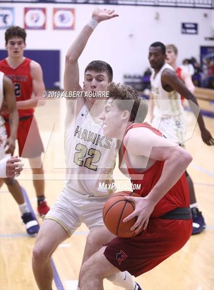 Thumbnail 3 in Roncalli vs. Decatur Central (IHSAA 4A 2nd Round Playoff) photogallery.