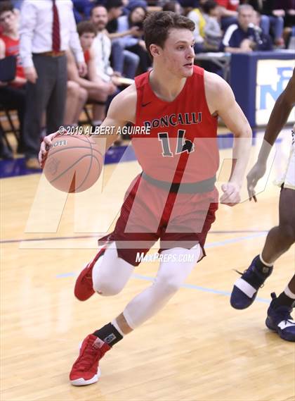 Thumbnail 1 in Roncalli vs. Decatur Central (IHSAA 4A 2nd Round Playoff) photogallery.