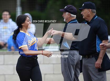 Thumbnail 1 in Dallas Samuell @ W.T. White (UIL Softball 5A Region II Bi-District) photogallery.