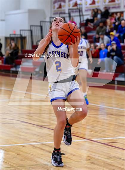 Thumbnail 2 in Robinson vs. St. Stephen's & St. Agnes (Cougar Holiday Classic) photogallery.