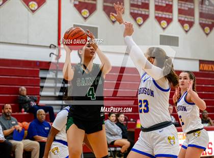 Thumbnail 3 in Robinson vs. St. Stephen's & St. Agnes (Cougar Holiday Classic) photogallery.
