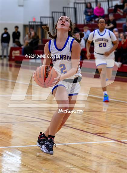 Thumbnail 1 in Robinson vs. St. Stephen's & St. Agnes (Cougar Holiday Classic) photogallery.