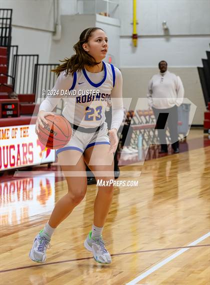 Thumbnail 2 in Robinson vs. St. Stephen's & St. Agnes (Cougar Holiday Classic) photogallery.