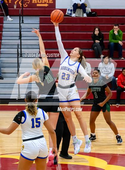 Thumbnail 3 in Robinson vs. St. Stephen's & St. Agnes (Cougar Holiday Classic) photogallery.