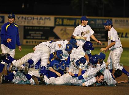 Thumbnail 1 in Archbishop Mitty vs. Junipero Serra (CIF CCS D1 Final) photogallery.
